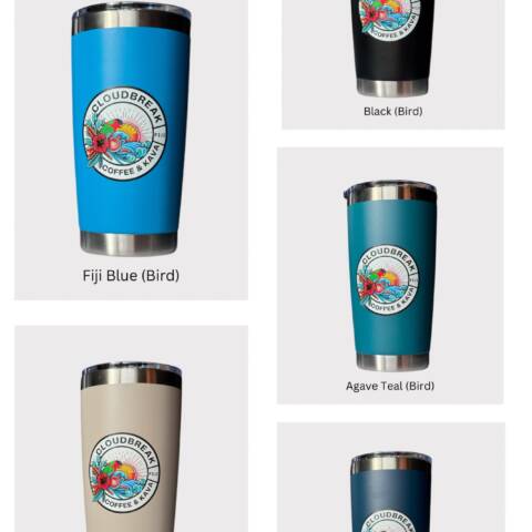 20oz Fijian National Bird Tumblers